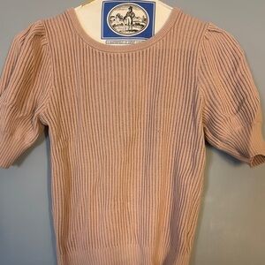 Chic Ribbed Knit Top